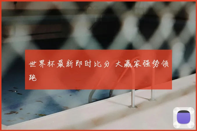 世界杯最新即时比分 大赢家强势领跑