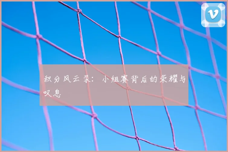 积分风云录:小组赛背后的荣耀与叹息